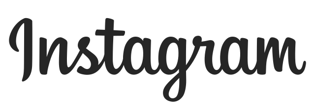 Instagram words logo