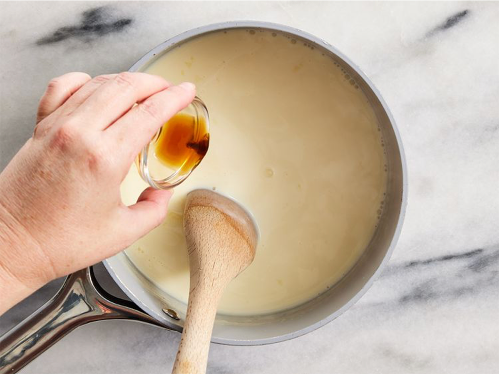 stir in vanilla